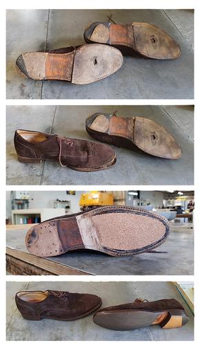 réparation de chaussure en cuir - cordonnerie du Trégor